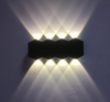 4W 6W 8W New Black Shell White Shell IP65 Impermeabile Applique da parete a LED per esterni su e giù per luci a parete