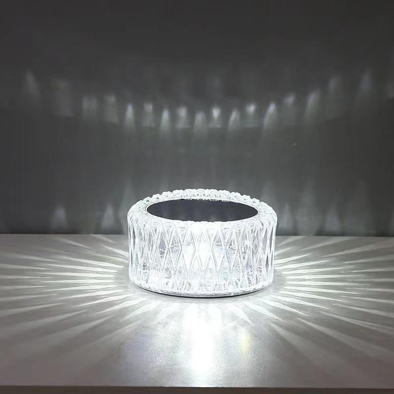 Lampada da tavolo Atmosfera popolare Luce Creatività transfrontaliera Moderna semplice luce ricaricabile Luce notturna romantica