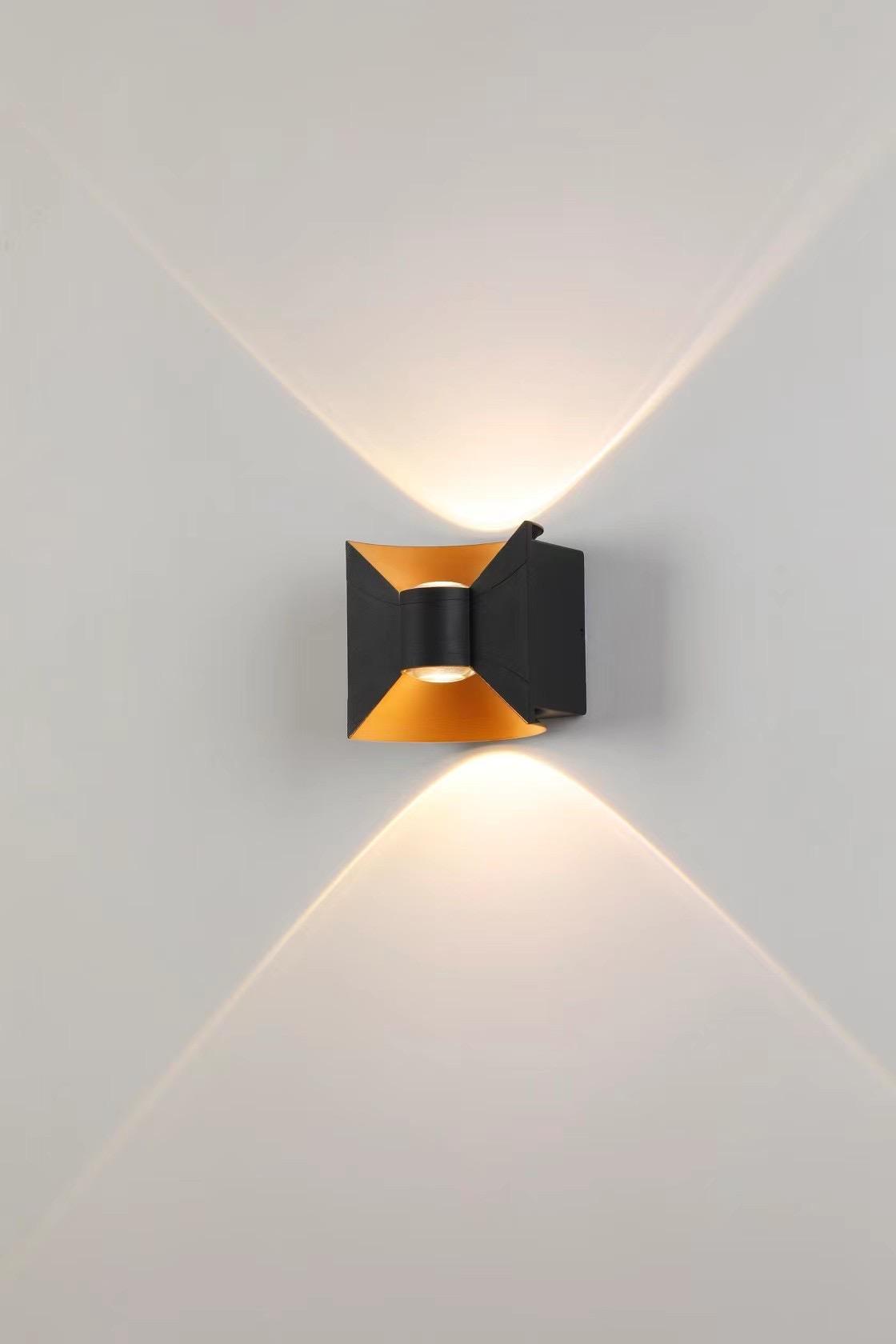 IP65 impermeabile su e giù per esterni lampada da parete per interni vendita calda 6W applique da parete di alta qualità