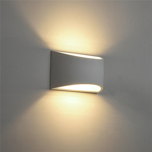 Nuova lampada da parete a LED per interni da 10 W su e giù in alluminio Decorare applique da parete Applique da parete a LED per camera da letto Illuminazione impermeabile