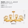 Lampadari moderni da 70 W lampadario di cristallo plafoniere camera da letto Lampada a sospensione a Led nera Design nordico Alluminio Lampada moderna luminosa Illuminazione Lampada da soffitto per soggiorno