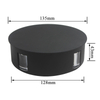 6W LED Lampada da parete per interni Lampada da parete circolare Lampada da parete luminosa a quattro lati con telecomando Lampada da parete Decorazione Luce Bianco caldo / Luce bianca fredda Camera da letto Soggiorno 