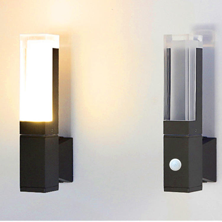 Lampade da parete moderne a LED bianco / oro con illuminazione interna nera per la camera da letto della sala da studio Lampade da soggiorno Ingresso 90-260 V