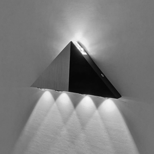 Hagood nuovo arrivo 5W triangolo decorativo applique da parete a led AC85-265V illuminazione per interni Fantasia scandinava Semplice vintage moderno