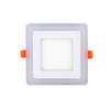 6W 9W 16W 24W led Pannello da incasso a soffitto Light Painel lampada decorazione della casa rotonda quadrata Led Panel Downlight blu + bianco