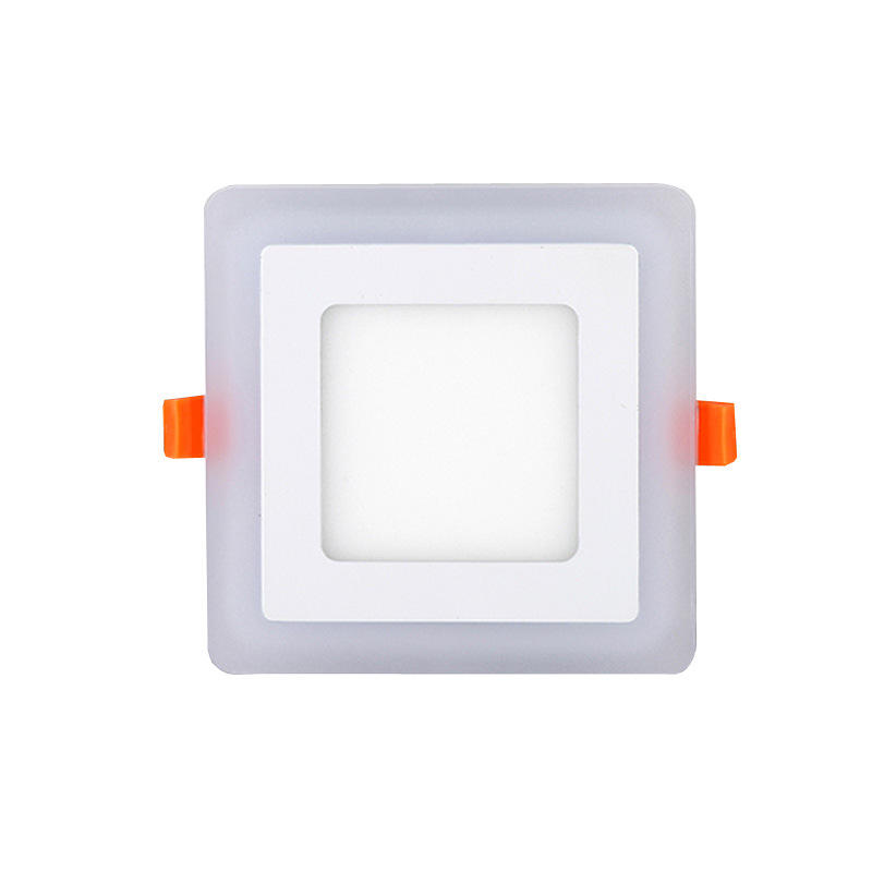 6W 9W 16W 24W led Pannello da incasso a soffitto Light Painel lampada decorazione della casa rotonda quadrata Led Panel Downlight blu + bianco