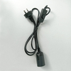 1.8M EU Dimmer Cavo di alimentazione Cavo E27 Basi lampada Spina rotonda con filo interruttore per lampadario E14 Portalampada Lampada 220V 110V