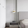 Lampadario di cristallo a LED Lampadario moderno Lampadario per sala da pranzo Lampadario ad anello per soggiorno Lampada a sospensione Lampadario di cristallo stile illuminazione decorativa