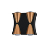 IP65 4W Lampada da parete a LED impermeabile Lampada da esterno per interni Lampada da parete in oro su e giù Lampada da parete moderna Luce a LED