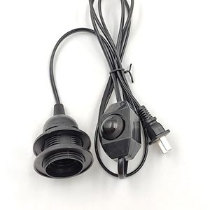 110V 220V 301 Interruttore dimmer Interruttore dimmerabile E26 E27 Spina filo elettrico Interruttore Filo 0,75 mm 0,5 mm 0,35 mm Portalampada E26