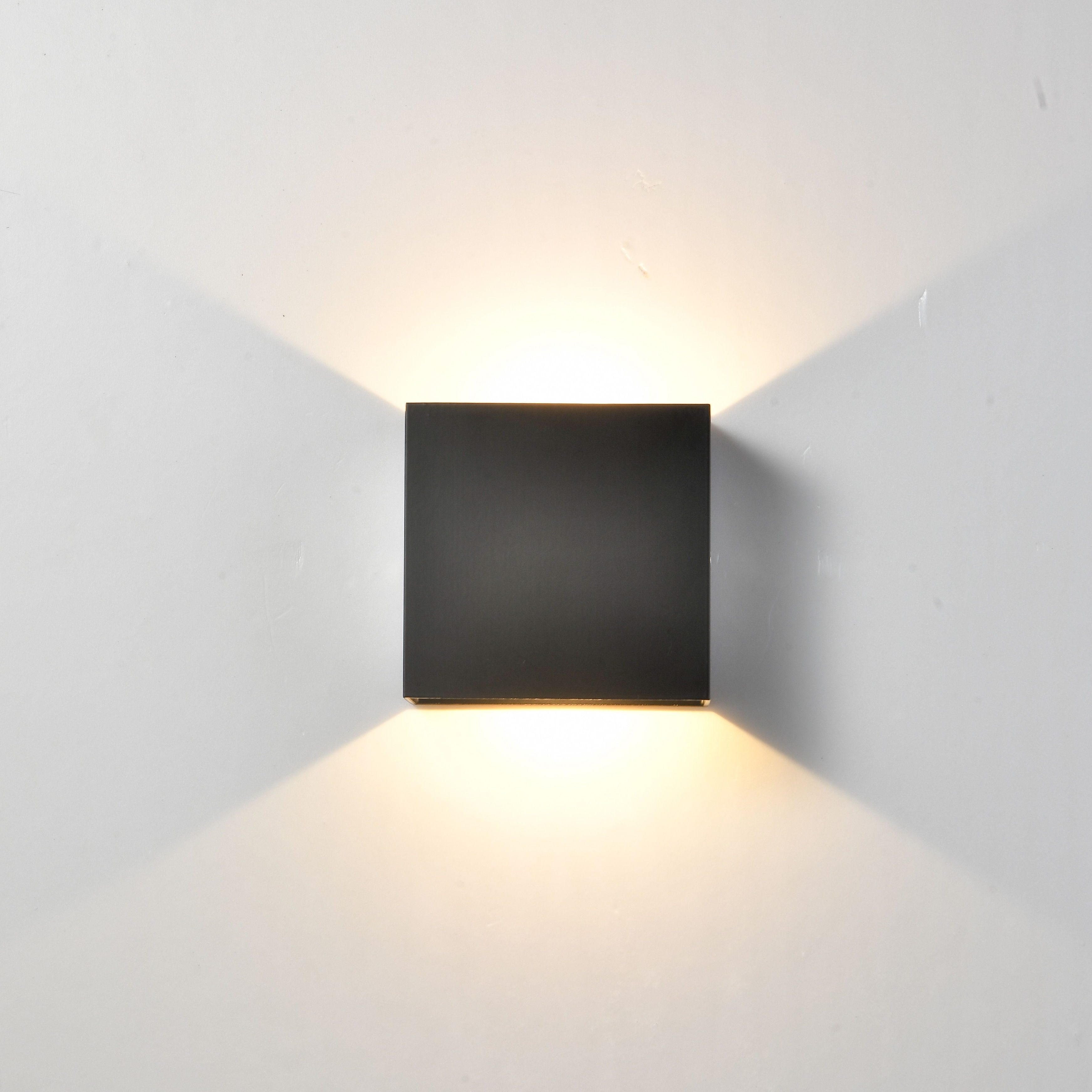 6W COB Applique da parete per interni LED Risparmio energetico Camera d'albergo Corridoio Loft Loft Scala Applique da parete Powernightlight Lampada da parete a LED