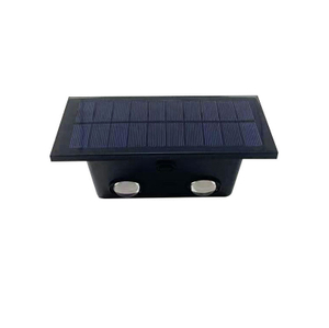 Luci da terra a led solari Luci da ponte per scale da giardino Lampada da incasso a terra impermeabile Lampada da parete solare impermeabile per esterni