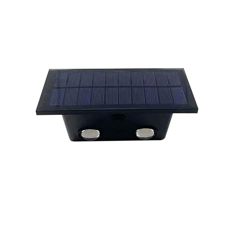 Luci da terra a led solari Luci da ponte per scale da giardino Lampada da incasso a terra impermeabile Lampada da parete solare impermeabile per esterni
