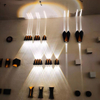 Illuminazione per esterni Lampada da parete a LED Impermeabile IP65 AC85-265V Alluminio per giardino Street Soggiorno Camera da letto Portico