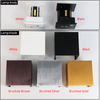 Lampada da parete con sensore di movimento per applique da esterno a led spazzolato da 12W Lampada da parete IP65 a cubo