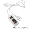 Cavo da 1,5 m Apparecchio a 2/4 pin Bianco EU US Plug Tester Adattatore per lampada a LED Interruttore di alta qualità per Led Driver Chip Lamp Light Strip
