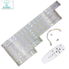 Plafoniera a LED dimmerabile da 24W luminosa a tre colori regolabile 5730SMD illuminazione della sorgente luminosa illuminazione da incasso per camera da letto con controllo a infrarossi