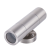 Applique da esterno a led impermeabile Up And Down in acciaio inossidabile con lampadina GU10