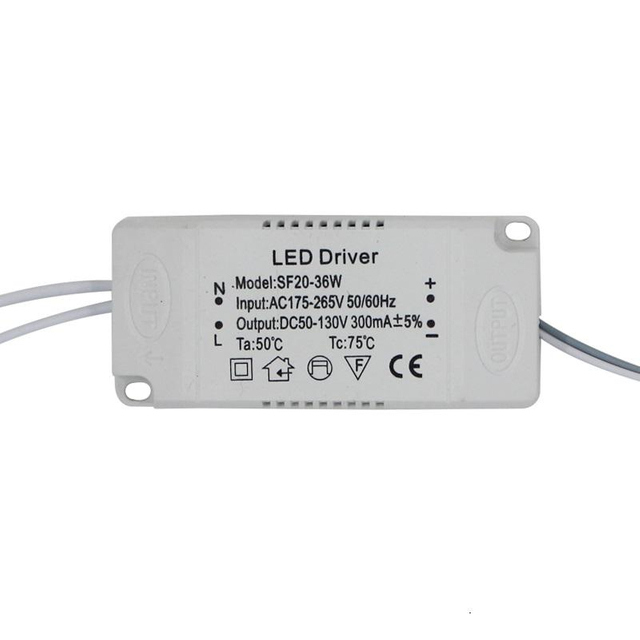 Hagood 36W LED Driver Trasformatore di illuminazione non isolante Adattatore di alimentazione per driver per apparecchi di illuminazione
