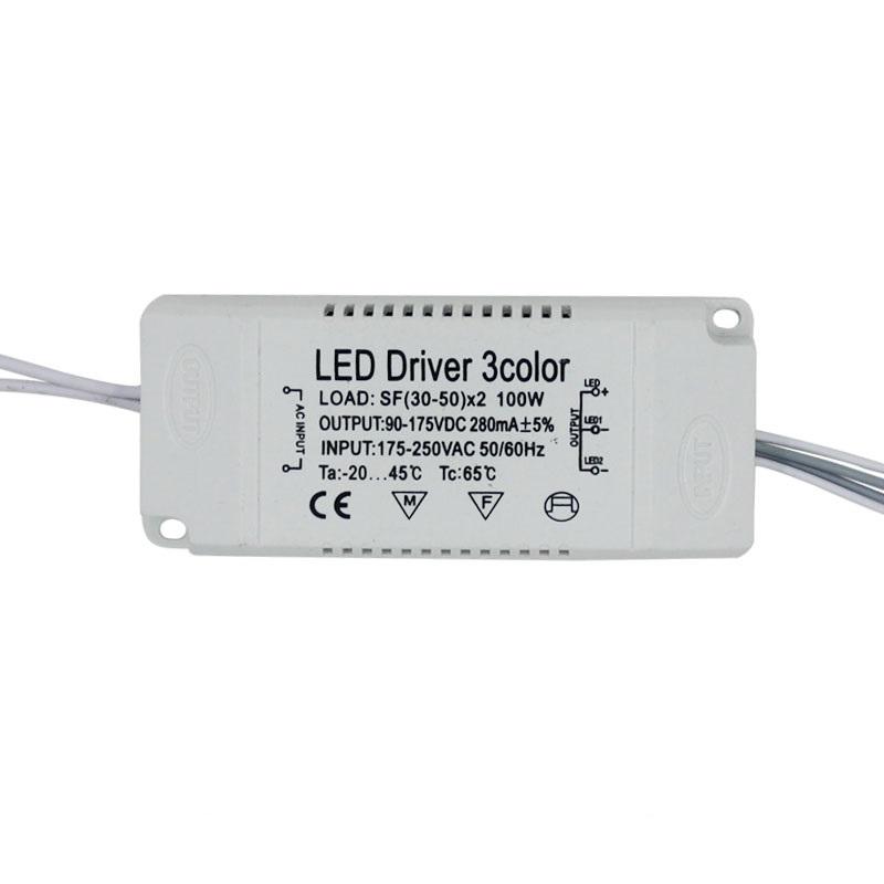 Hagood 36W LED Driver Trasformatore di illuminazione non isolante Adattatore di alimentazione per driver per apparecchi di illuminazione