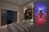Romantico 2W 6W Apparecchi da parete lampada da parete da comodino barra luminosa che decora la decorazione dell'hotel soggiorno luce interna