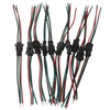 JST SM 3 Pin/testa Maschio a Femmina Spina/Connettore Rapido Cavo per Striscia LED RGB WS2812B