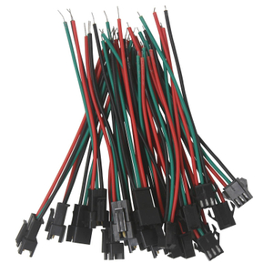 JST SM 3 Pin/testa Maschio a Femmina Spina/Connettore Rapido Cavo per Striscia LED RGB WS2812B