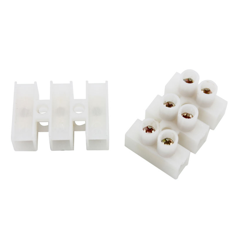 Morsettiera a 3 cifre Connettore a vite 10A senza saldatura Connettore rapido ignifugo Adatto per accessori Attrezzatura
