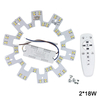 5730 SMD LED illuminazione a soffitto 2.4G WIFI telecomando per il controllo della connessione del telefono cellulare per la plafoniera della cucina del soggiorno