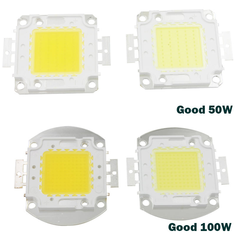 Super 10W 20W 30W 50W 100W LED integrato Lampadina LED ad alta potenza Bianco / bianco caldo EPISTAR COB Chip lampade a led