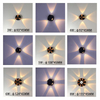 Lampada da parete a LED Lampada da parete per esterni impermeabile Portico Giardino Camera da letto Coperta Moderna Nordic Sconce Apparecchio 2/4/6/8/10 / 12W AC85-265V