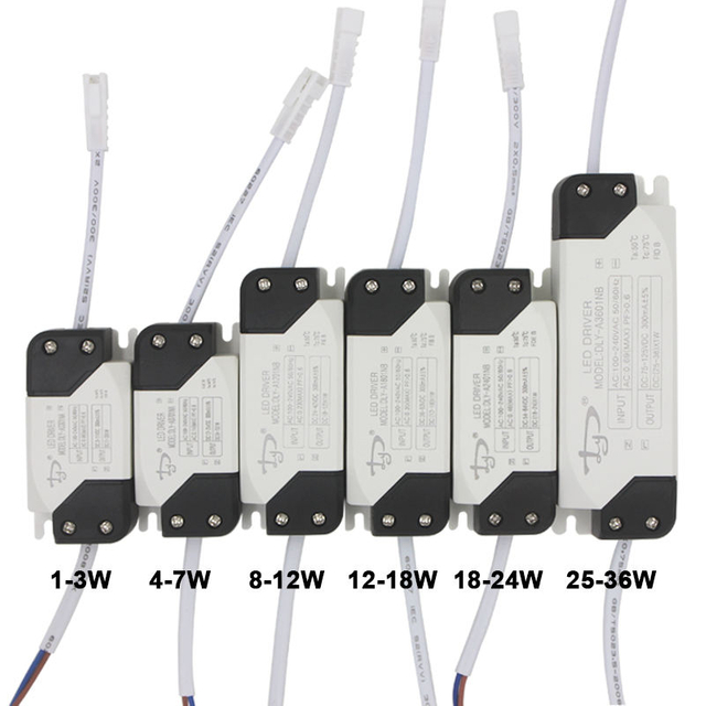 Driver led 25-36W 18-24W 12-18W Miglior prezzo alta qualità