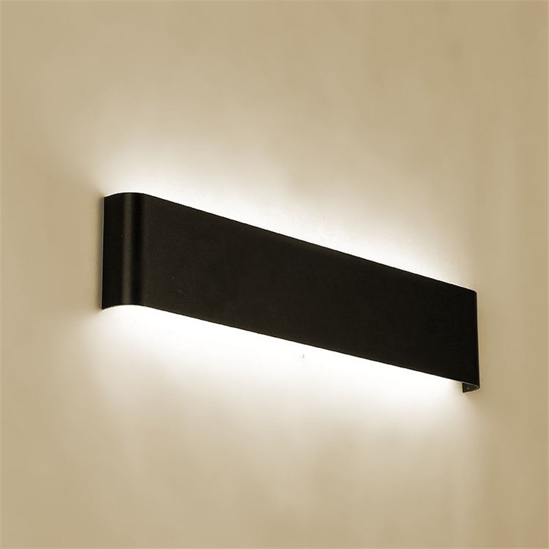 2.4G Moderno e minimalista LED in alluminio lampada da comodino lampada da parete camera da letto specchio da bagno luce corridoio creativo diretto