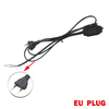 Dimmerabile 1,8 m Spina EU / USA Commutazione luce Interruttore rotondo Cavo Filo Cavo Spina Alimentazione per lampade a LED Paralume Luci di carta Lampade a stella