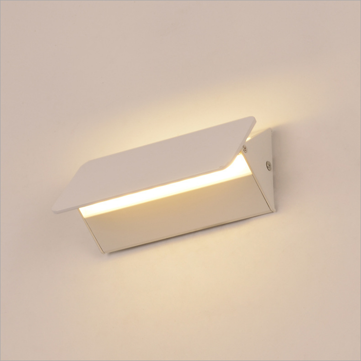 Lampada da parete a LED da 5W Lampada da comodino per camera da letto Angolo di luce regolabile per la decorazione dell'hotel domestico