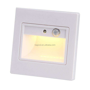 Vendita calda Night Light PIR Detector + Sensor Foot Lamp LED Stair Light per hotel Home Scale utilizzando lampade a basso prezzo