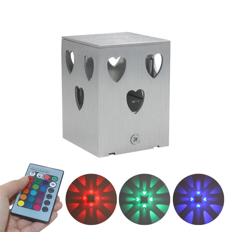 Lampada da parete a forma di cuore di alta qualità Soggiorno Barbiere Prezzo economico di alta qualità