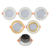3W 5W 7W 9W 12W 15W Forma rotonda Lampada da incasso a LED Faretto da incasso a soffitto Faretto con driver per interni Utilizzo della lampada