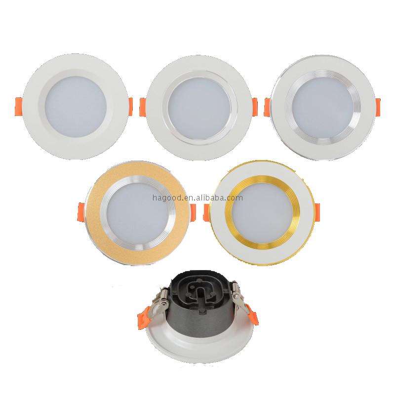3W 5W 7W 9W 12W 15W Forma rotonda Lampada da incasso a LED Faretto da incasso a soffitto Faretto con driver per interni Utilizzo della lampada