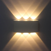 Hagood White 6W Led Applique da parete Migliore illuminazione da giardino per esterni impermeabile