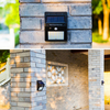 LED Solar Power Light 20LED Luce a parete PIR Motion Sensor Outdoor Impermeabile solare 