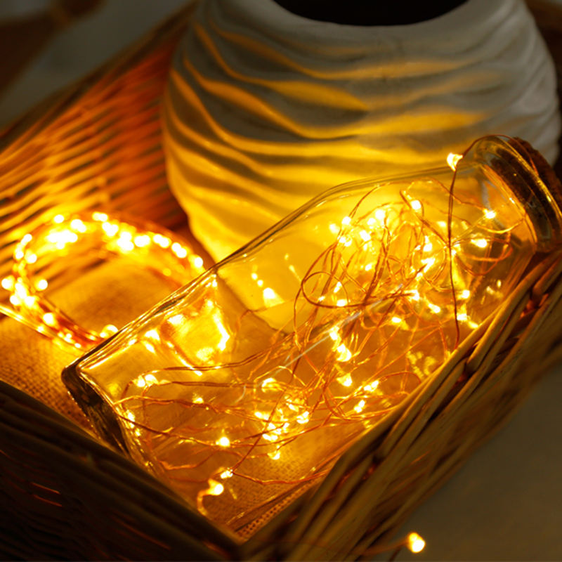 La fabbrica vende direttamente lampade a ghirlanda a led per la decorazione domestica