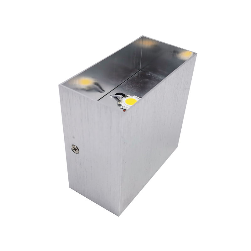 3W New Brushed Sliver Led Wandlamp COB Lampada da parete Comodino Camera da letto Decorazione da parete Arti per interni