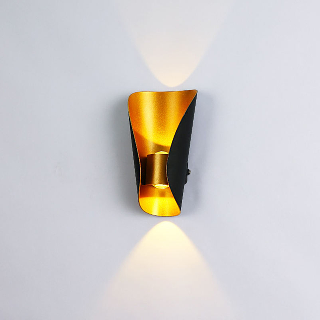 Nuovo 6W 10W Outdoor Impermeabile IP65 COB LED Portico Luci Modern Home Decor Up Down Lampada da parete in alluminio