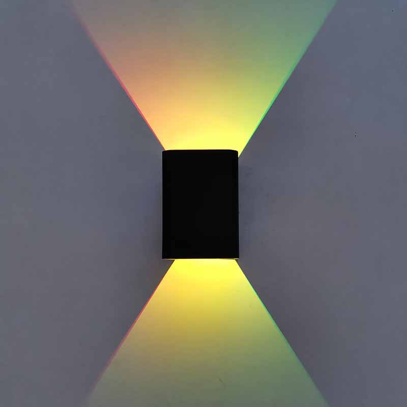 Nordice stile semplice 5W di potenza ad alta luminosità Luce per soggiorno Decorazione moderna della casa Illuminazione notturna a LED verso l'alto e verso il basso