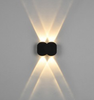 Nuova fabbrica all'ingrosso IP65 alluminio impermeabile esterno su e giù applique da parete applique da parete a led per la casa con prezzo di fabbrica