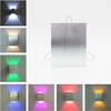 Lampada da parete a LED 3W AC85-265V Decorazione per interni Lampada da parete Applique Portico Alluminio incorporato per camera da letto Soggiorno Corridoio
