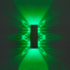 Lampada da parete in alluminio di alta qualità 6W applique per interni farfalla 2W