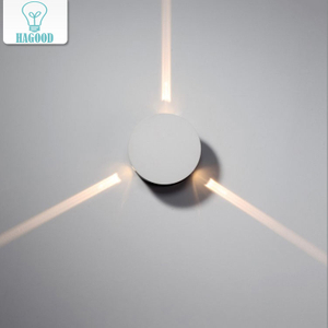 Applique da parete rotonda per interni Lampada da parete a croce moderna lampada da comodino scale illuminazione moderna per interni per applique da parete per hotel e casa