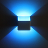 Lampada da parete a led cubo da 3W di alta qualità con telecomando rgb per l'illuminazione del soggiorno interno
